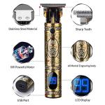 Men's Zero Gapped Hair Clippers - Professional Cordless Trimmer