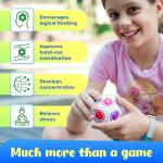CUBIDI® Rainbow Puzzle Ball: Brain Teaser for Kids