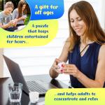 CUBIDI® Rainbow Puzzle Ball: Brain Teaser for Kids