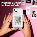 Transparent iPhone 13 Case with Card Holder