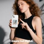 Transparent iPhone 13 Case with Card Holder