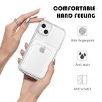 Transparent iPhone 13 Case with Card Holder