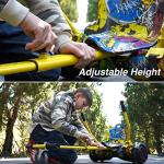 GeekMe 6.5" Hoverboard with Seat, LED Lights