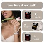 Muzaria Fitness Tracker: Heart Rate Blood Pressure Monitor