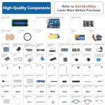 SUNFOUNDER Arduino Starter Kit: 192 Items, 87 Projects