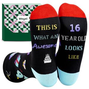 Funny Gaming Socks for 16th Birthday Boys