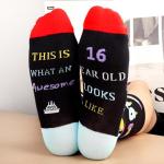 Funny Gaming Socks for 16th Birthday Boys