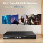HD 1080P Blu-Ray Disc Player with Cables