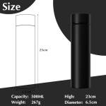 Smart Touch Screen Travel Mug 500ml Stainless Steel