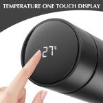 Smart Touch Screen Travel Mug 500ml Stainless Steel