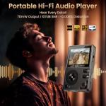 HIFI WALKER H2 Bluetooth MP3 Player, 64GB