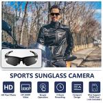 Spy Camera Sunglasses: HD Mini Glasses with Safety Lenses