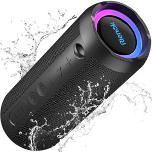 Portable Waterproof Bluetooth Speaker with Enhanced Bass - 30W