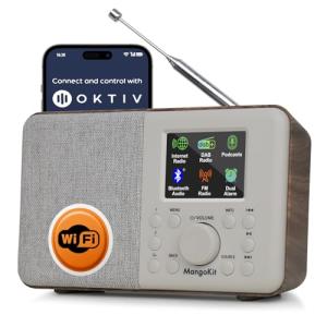 MangoKit SR10 WiFi Radio with Bluetooth and Podcasts