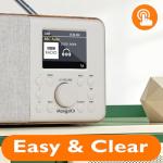 MangoKit SR10 WiFi Radio with Bluetooth and Podcasts