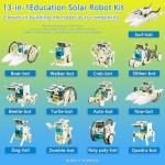 13-in-1 Solar Power Robot Creation Kit