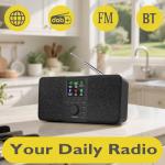 MangoKit SR20 Portable WiFi DAB Radio with Bluetooth
