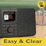 MangoKit SR20 Portable WiFi DAB Radio with Bluetooth