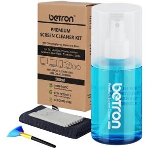 Betron Screen Cleaner Kit: TV, Monitor, Laptop, Smartphone