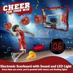 Indoor Mini Basketball Hoop for Kids - Automatic Scoring