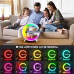 Wireless Speaker Table Lamp with Charging & Alarm