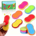 Magnetic Fidget Toys Set - 6 Sensory Stones