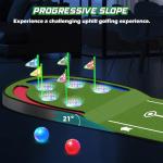 TERRAMUS LED Golf Putting Mat for Kids