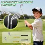 TERRAMUS LED Golf Putting Mat for Kids