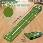 TERRAMUS LED Golf Putting Mat for Kids