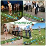 TERRAMUS LED Golf Putting Mat for Kids