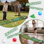 TERRAMUS LED Golf Putting Mat for Kids