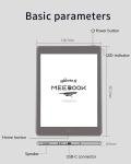 Meebook P78 Pro | 7.8” Eink Screen | Android 11 | Google Play | Grey