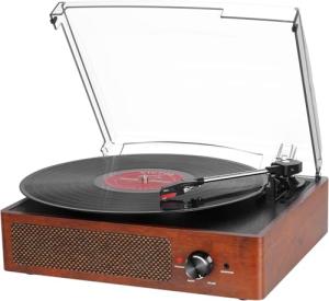 Mersoco Bluetooth Vintage 3-Speed Record Player