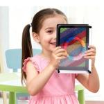 Rainbow Pin Art Impression Board for Kids