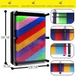 Rainbow Pin Art Impression Board for Kids