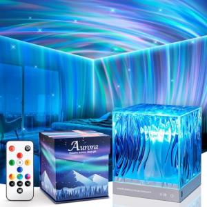 PIKOY Northern Lights Galaxy Projector with Remote