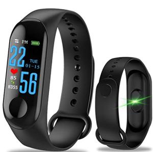 HPYHPY Waterproof Smart Fitness Tracker with Heart Rate Monitor