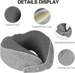 AYhome Memory Foam Travel Neck Pillow