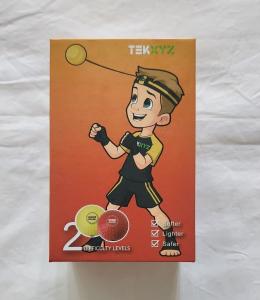 TEKXYZ Boxing Reaction Ball with Headband - 2 Levels