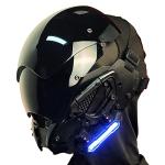 Cyberpunk LED Masks for Halloween Cosplay Fun