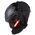 Cyberpunk LED Masks for Halloween Cosplay Fun