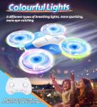 Korffe Mini Drone for Kids with LED Lights