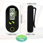 Flintronic Mini 3D Portable Step Tracker with Clip
