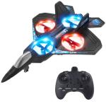 Kids' Foam RC Drone with LED Lights & 360° Flip