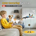 Kids' Foam RC Drone with LED Lights & 360° Flip