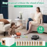 10 Pack Replacement Dust Bags for eufy Robots