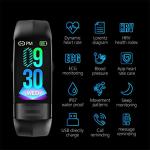 Smart ECG Fitness Tracker Bracelet with Color Screen