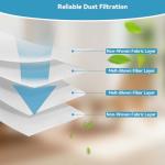 6 Pack Dust Bags for Eufy C20, C10 Vacuums