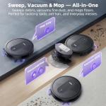 MONSGA MR1 3-in-1 Robot Vacuum and Mop