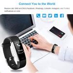 Jiande Waterproof Fitness Tracker & Smart Watch